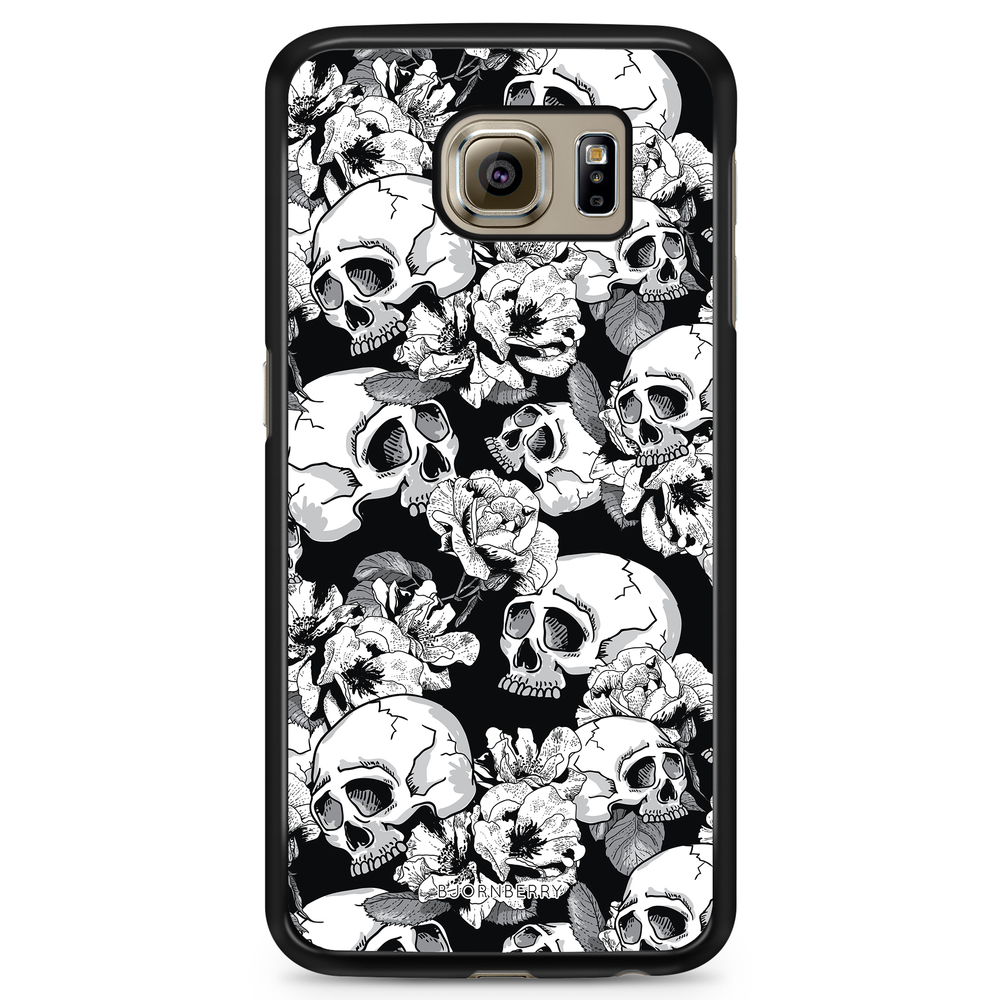 Samsung Galaxy S6 Case - Skull & Roses