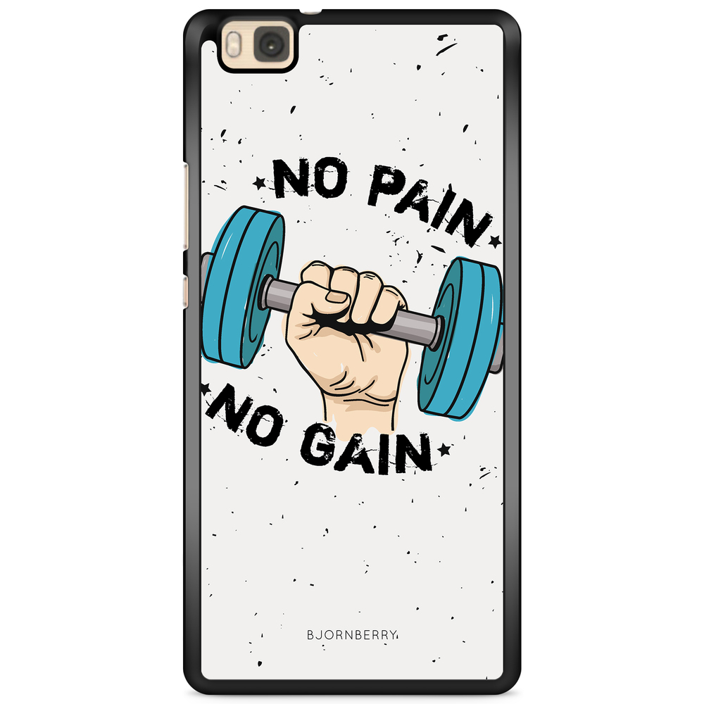 Huawei P8 Lite Case - No Pain No Gain