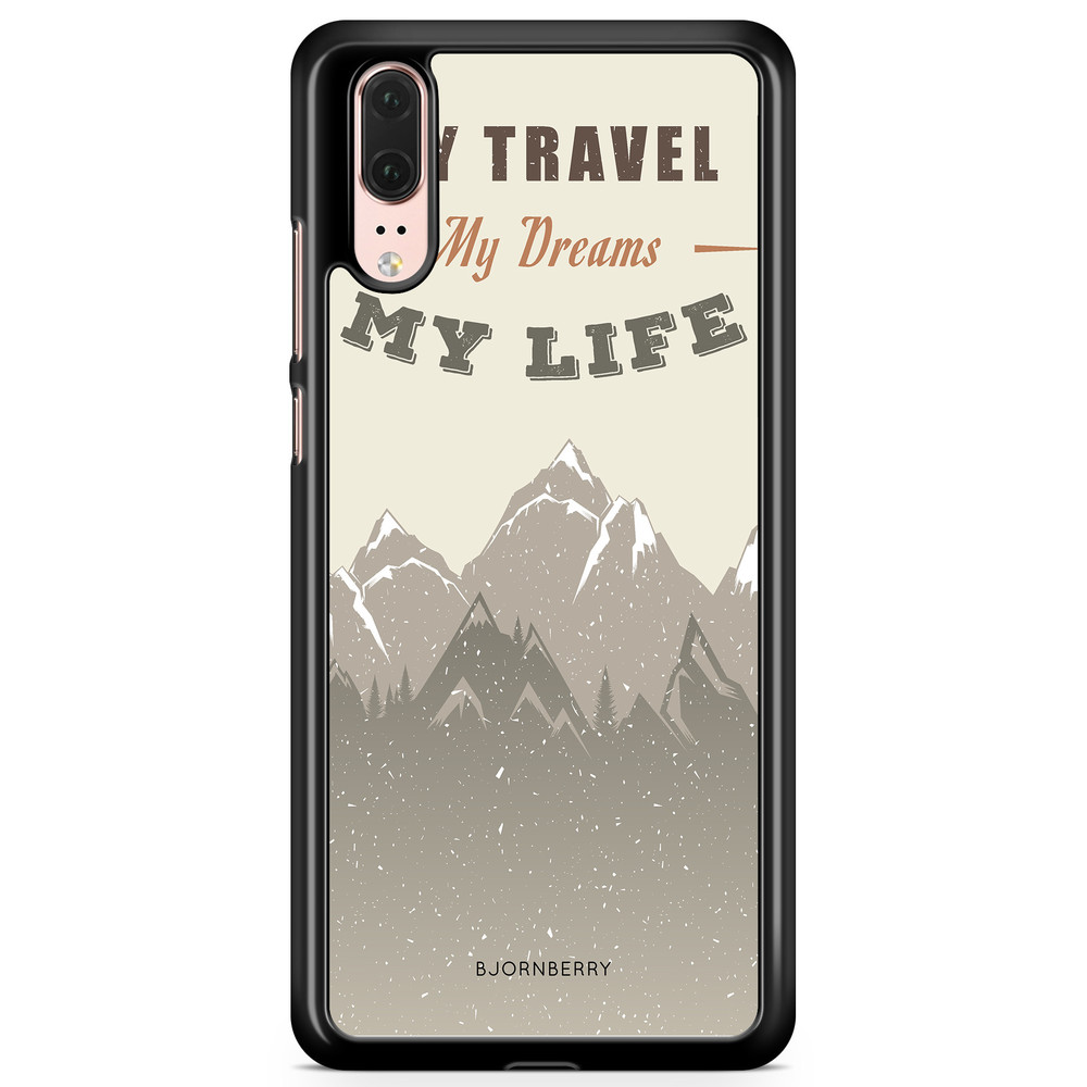 Huawei P20 Case - My Travels, My Life