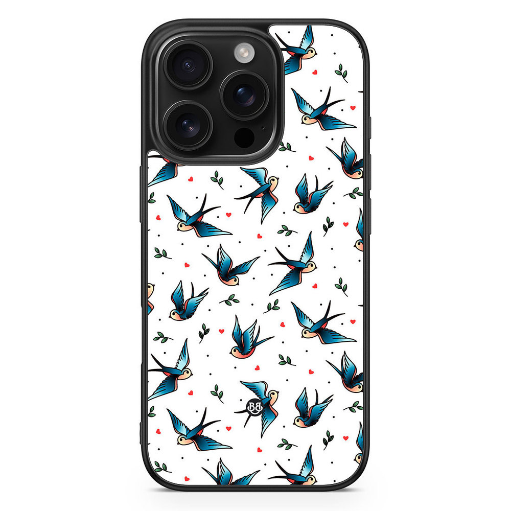 iPhone 16 Pro Case - Swallows