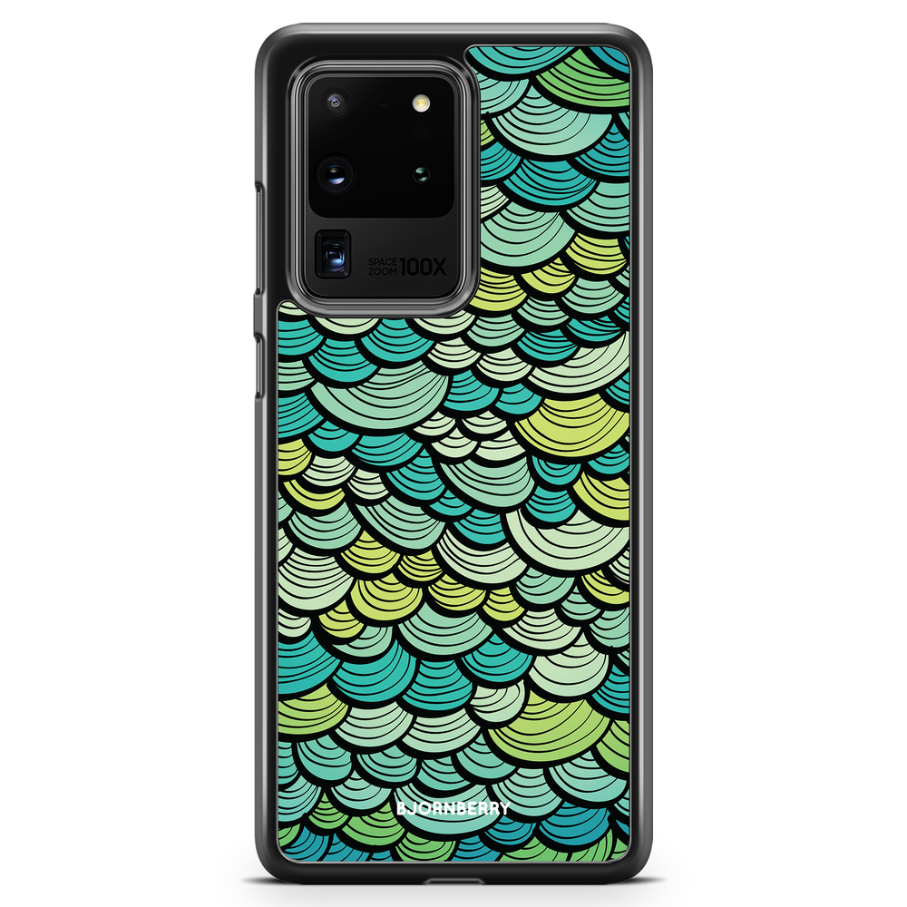 Samsung Galaxy S20 Ultra Case - Green Mermaid Scales