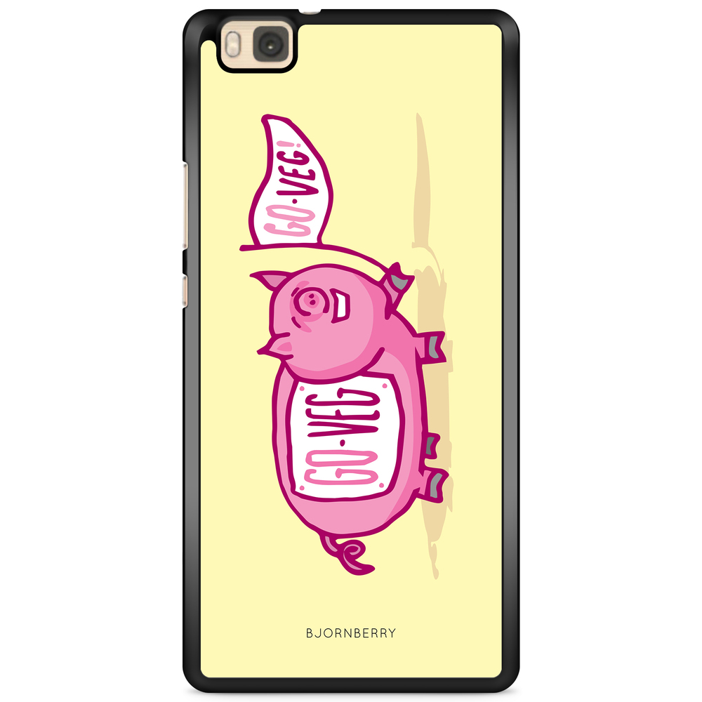 Huawei P8 Lite Case - Pink Pig