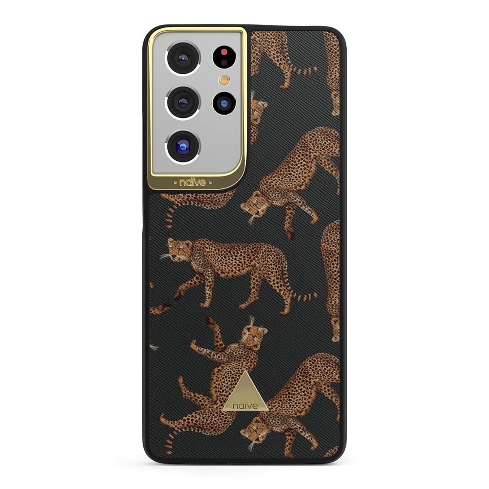 Naive Samsung Galaxy S21 Ultra Case - Cheetah