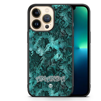 iPhone 13 Pro Custom Case - Green Name