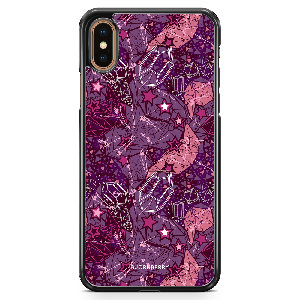 iPhone XS Max Case - Purple Stars