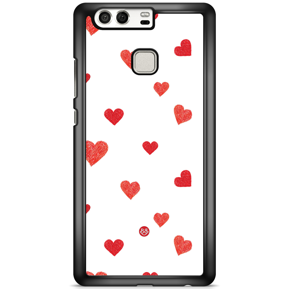 Huawei P9 Skal - Painted Heart