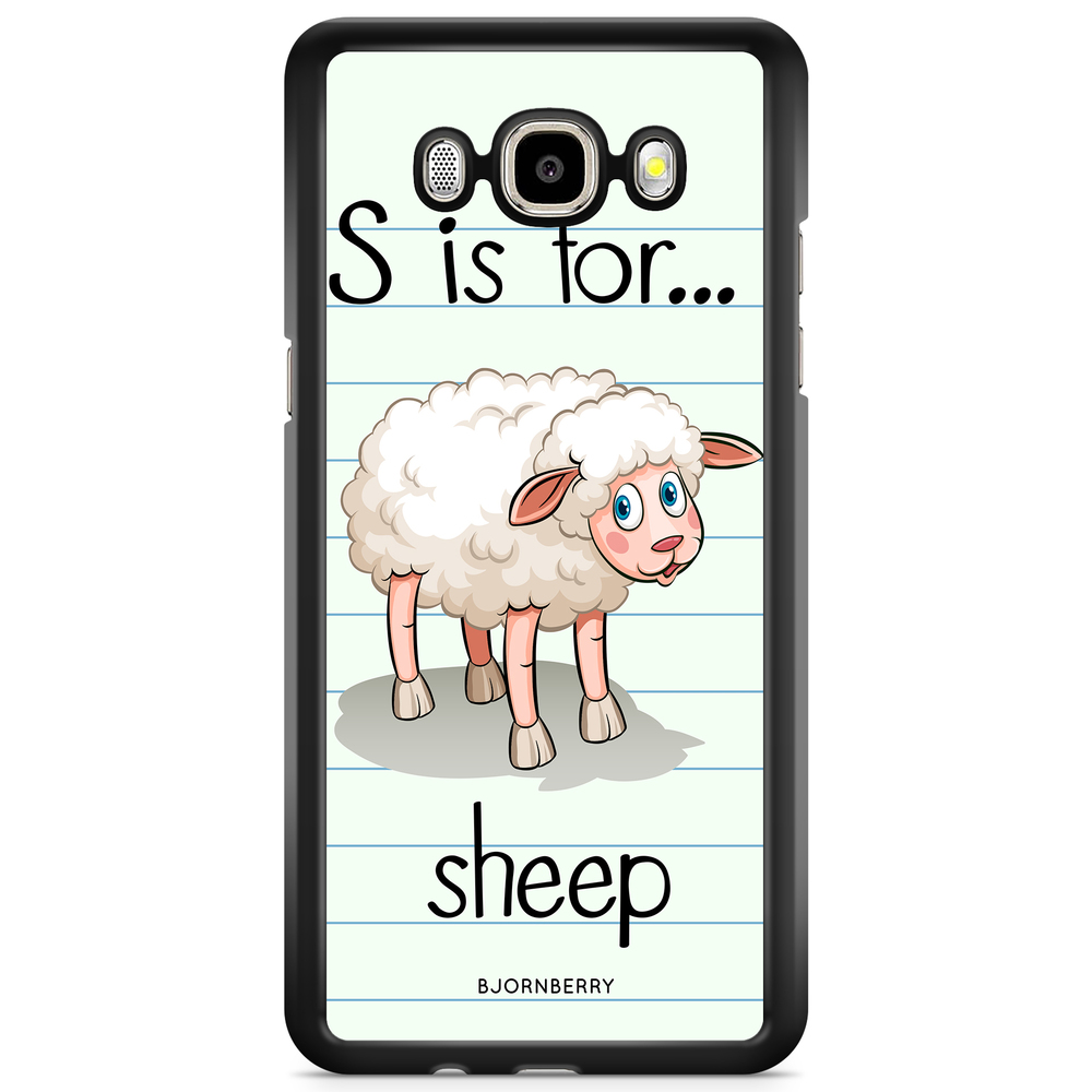 Samsung Galaxy J5 (2015) Case - S is for Sheep