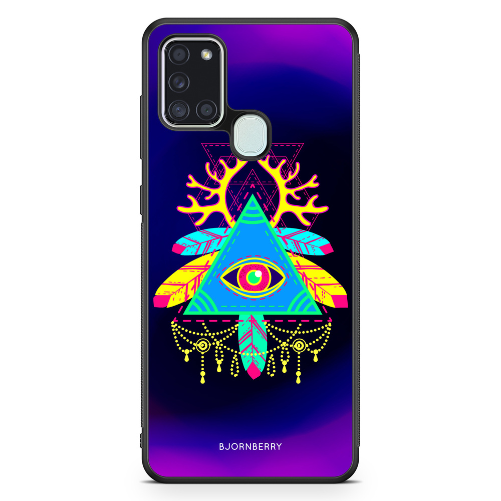 Samsung Galaxy A21s Case - All-seeing Eye