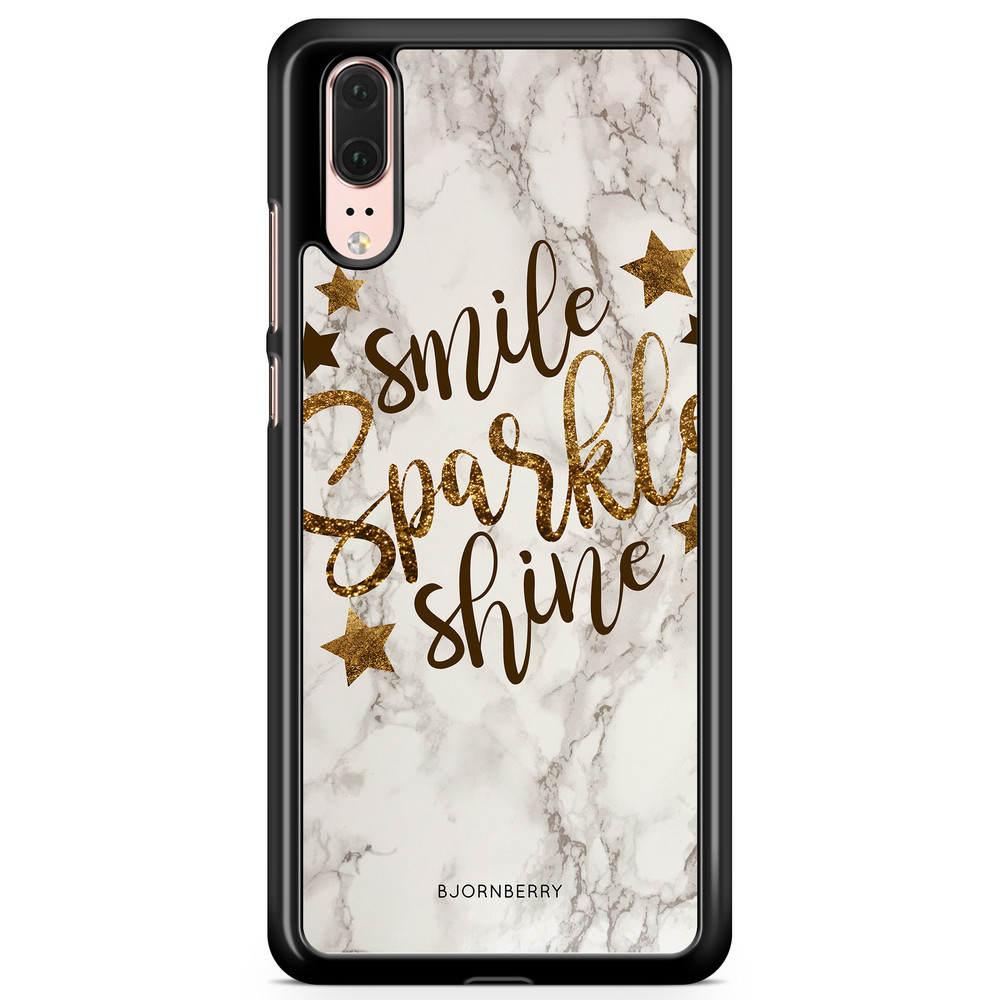 Huawei P20 Case - Smile,Sparkle,Shine