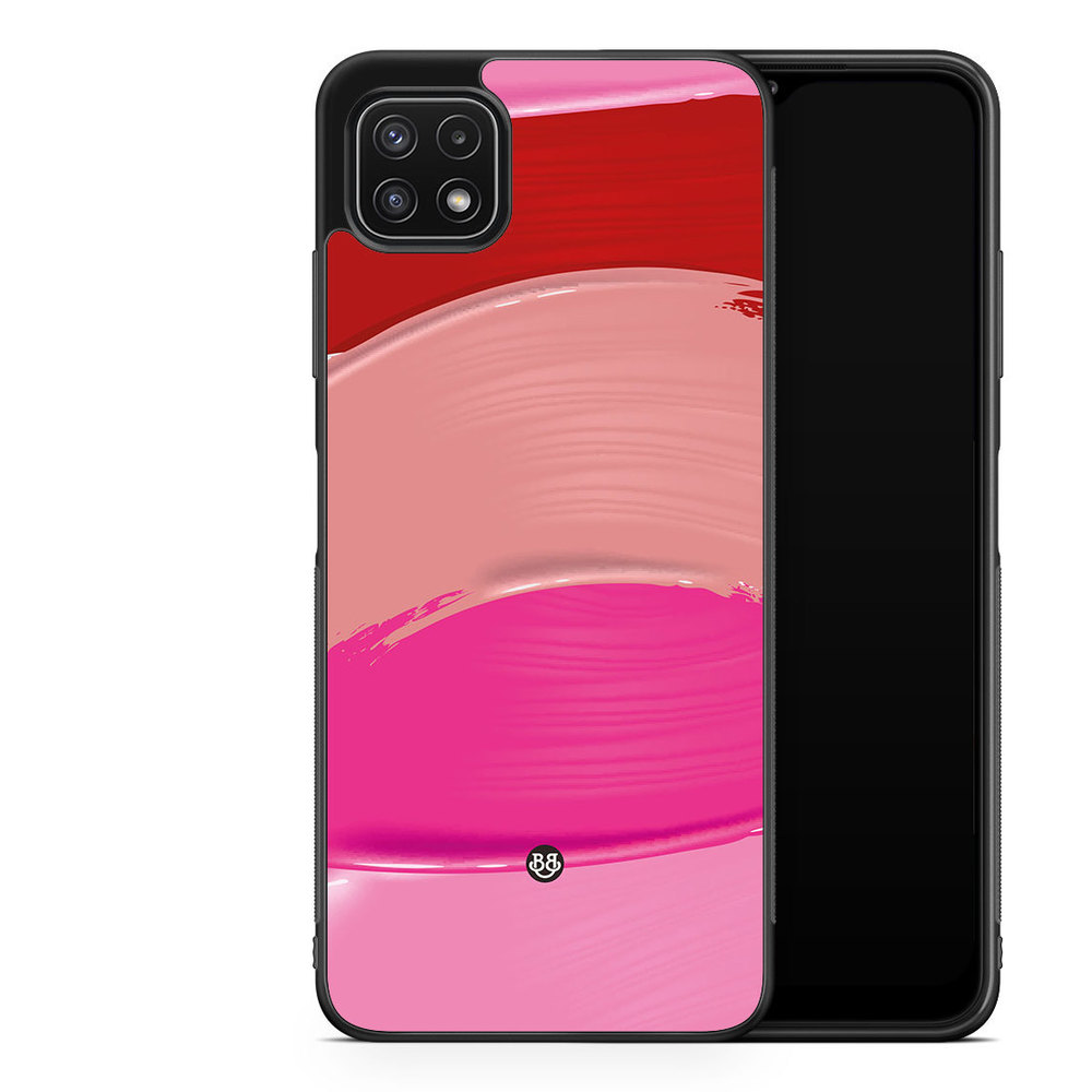 Samsung Galaxy A22 5G Case - Lipstick Smears