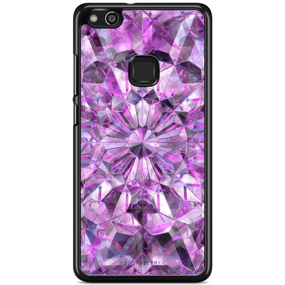 Huawei P10 Lite Case - Purple Crystals