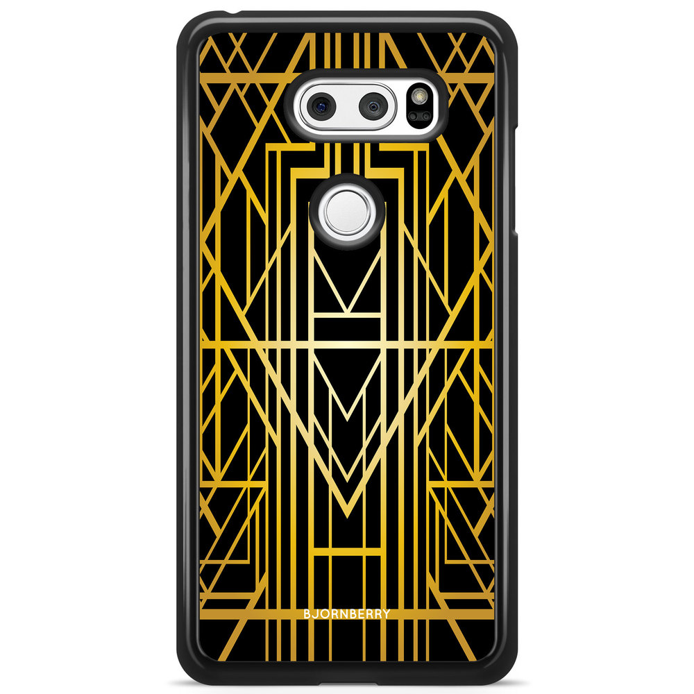 LG V30 Case - Golden Pattern