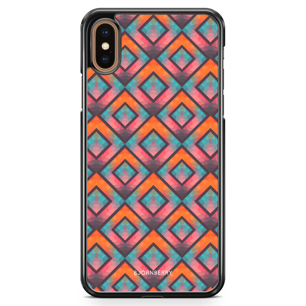 iPhone XS Max Case - Retro Squares