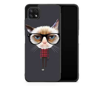 Samsung Galaxy A22 5G Skal - Hipsterkatt