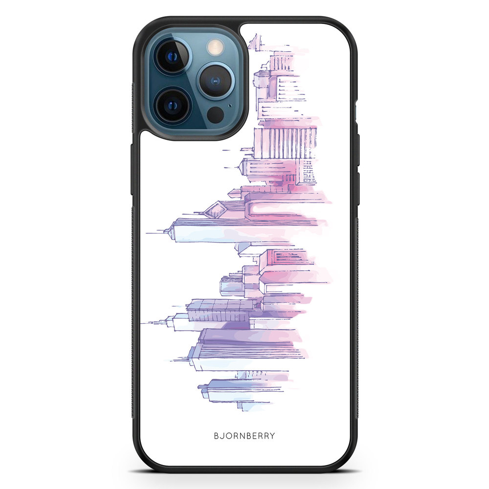 iPhone 12 Pro Case - Watercolor Skyline