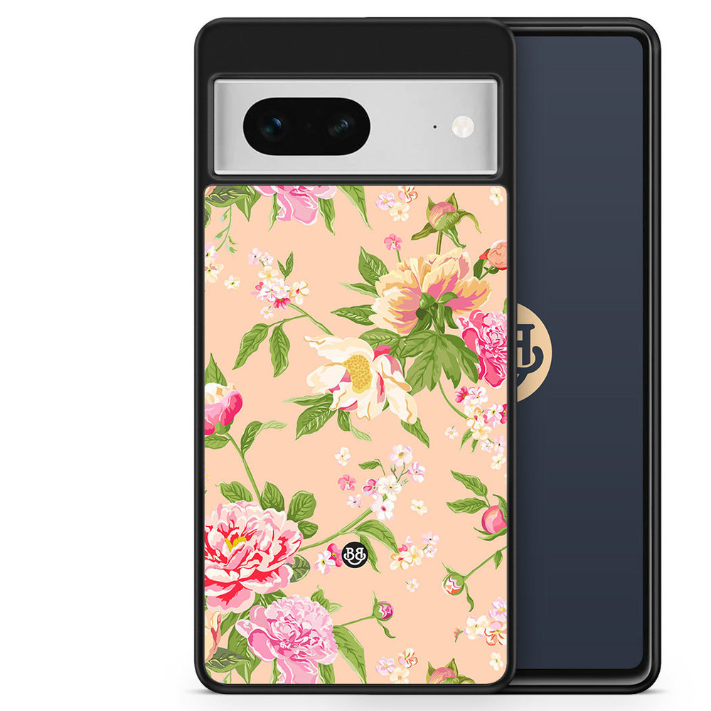 Google Pixel 7 Case - Peony Flowers