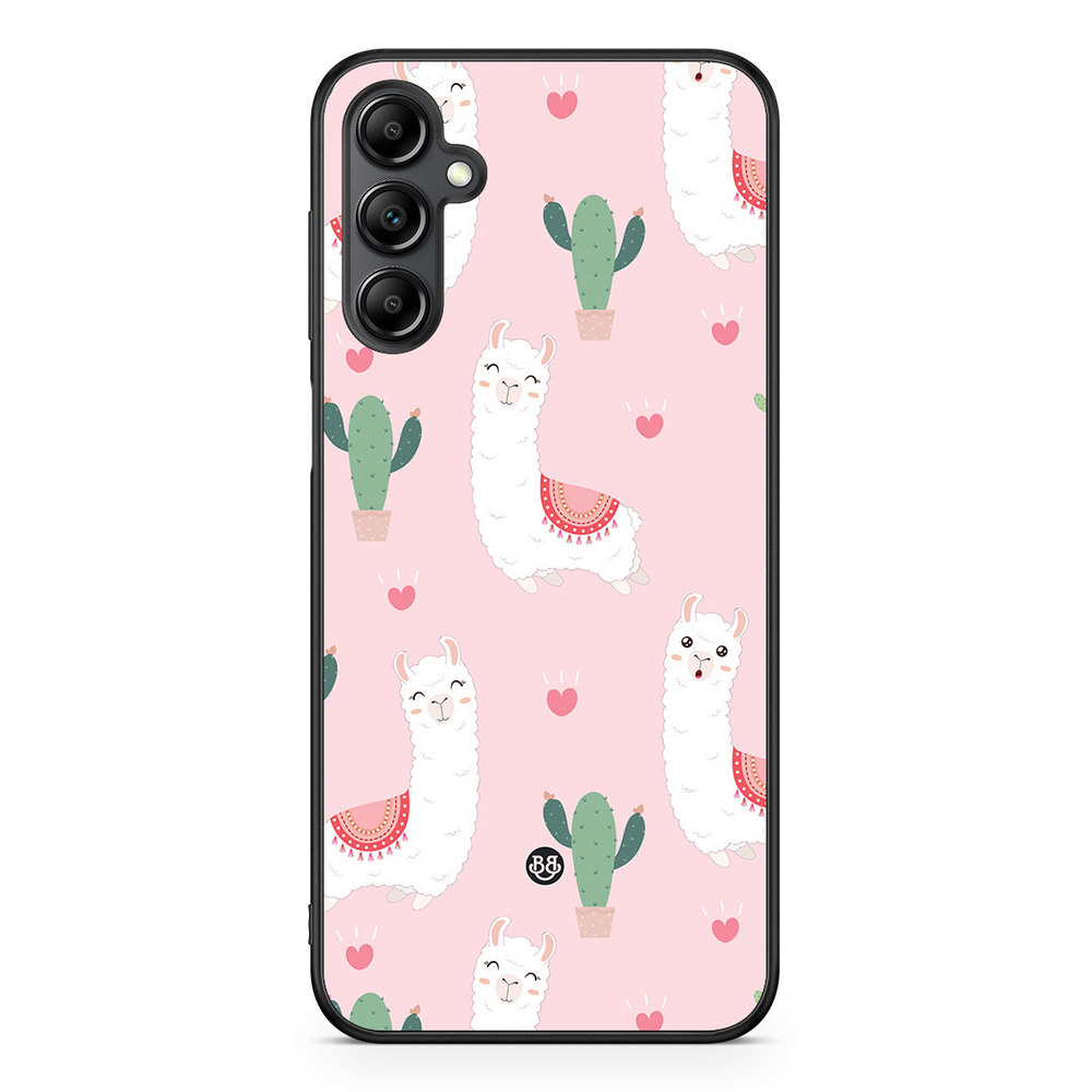 Samsung Galaxy A14 4G/5G Case - Llama Pattern