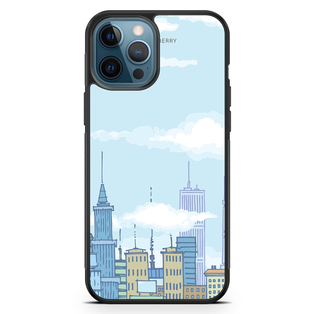 iPhone 12 Pro Case - Cartoon Skyline