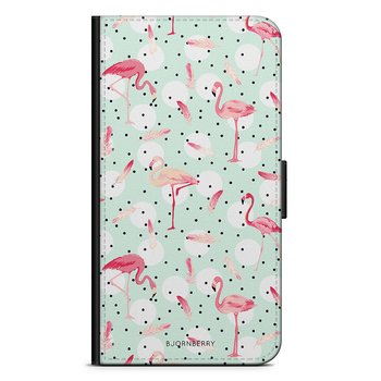 Motorola Moto G7 Play Plånboksfodral - Flamingos