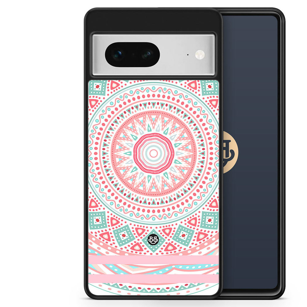 Google Pixel 7 Case - Pastel Mandala