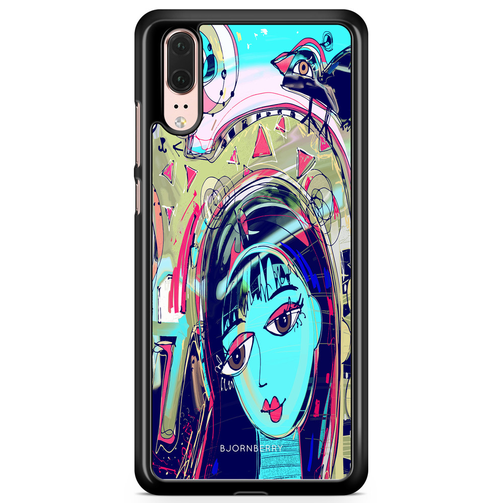 Huawei P20 Case - Abstract Cat
