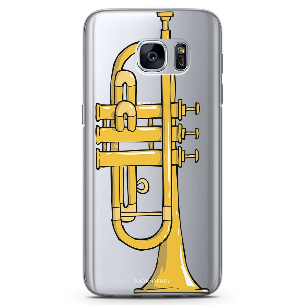 Samsung Galaxy S7 Edge TPU Case - Trumpet