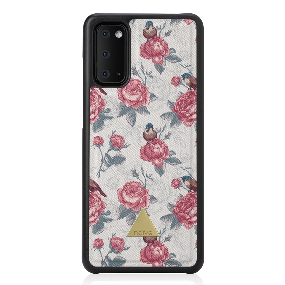 Naive Samsung Galaxy S20 FE Case - Roses & Birds