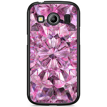 Samsung Galaxy Ace 4 Skal - Rosa Kristaller