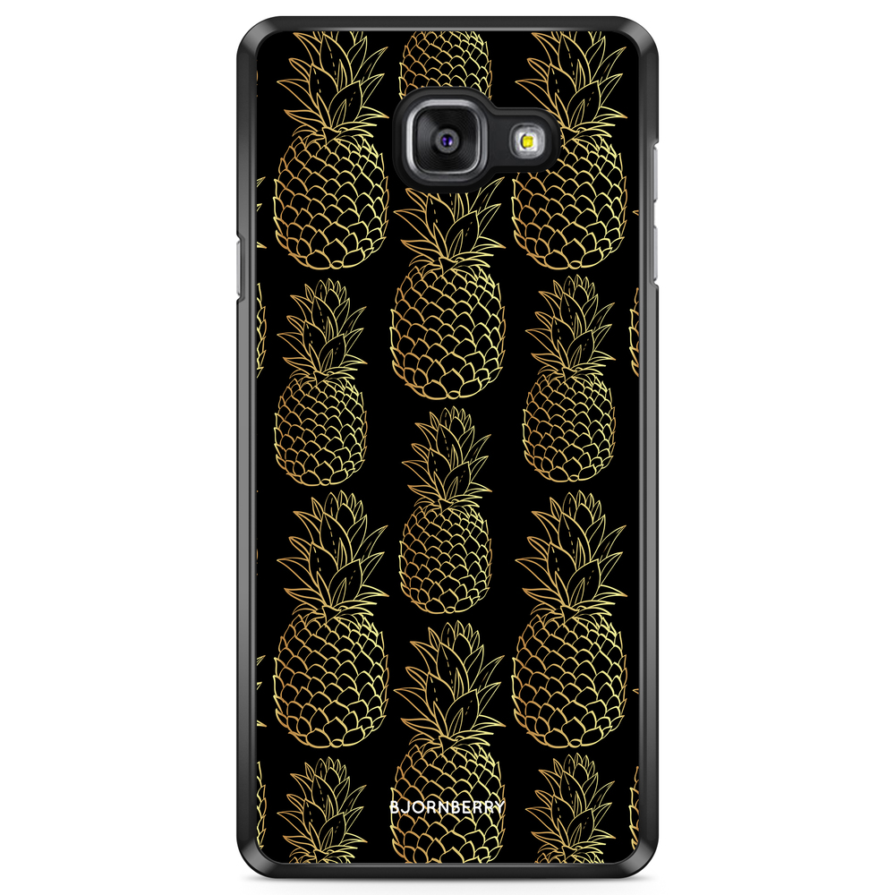 Samsung Galaxy A5 6 (2016) Case - Gold Pineapples
