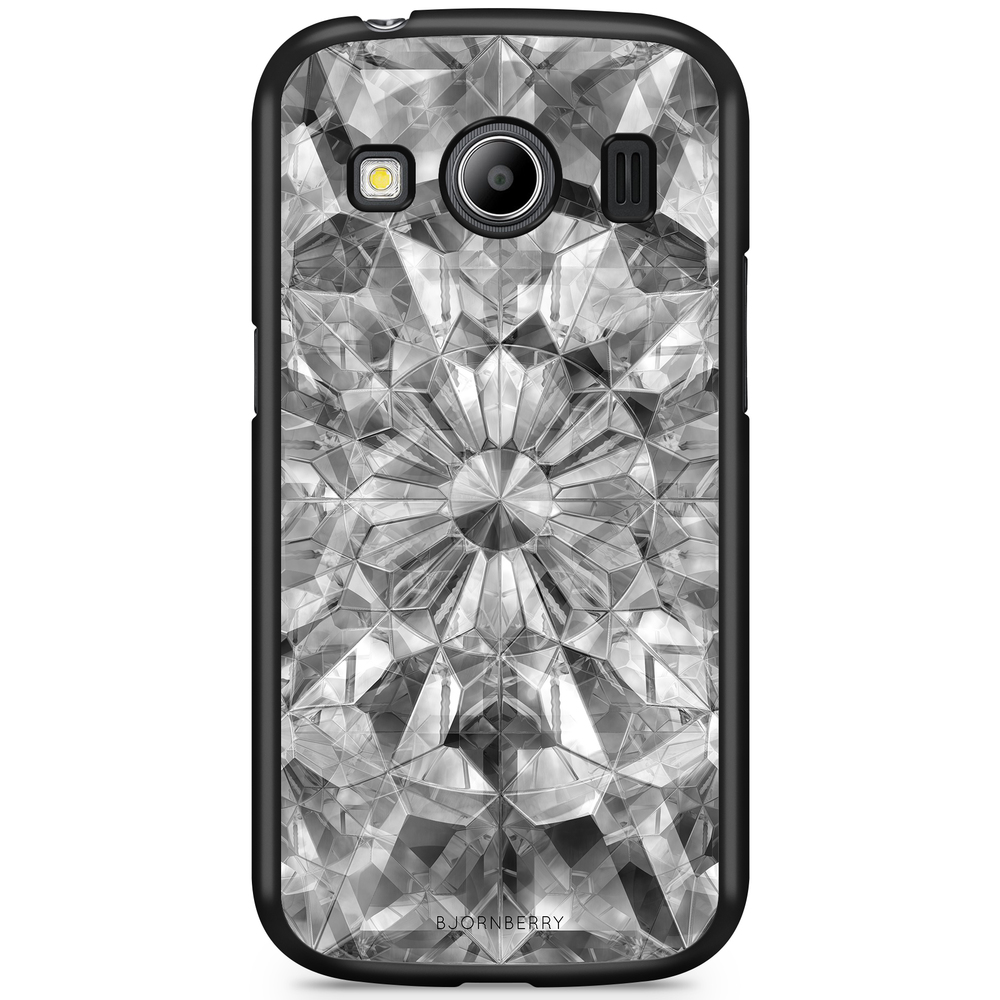Samsung Galaxy Ace 4 Case - Grey Crystals