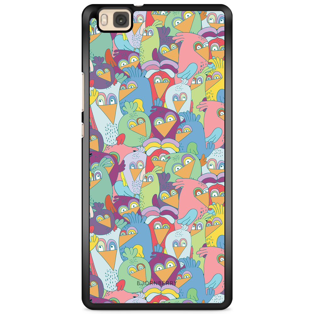 Huawei P8 Lite Case - Cartoon Birds