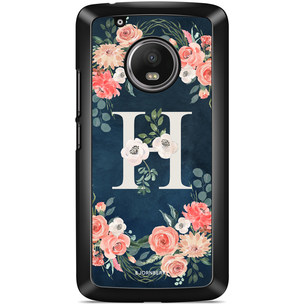 Moto G5 Plus Case - Monogram H