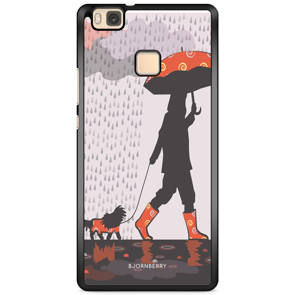 Huawei P9 Lite Case - Walking In The Rain