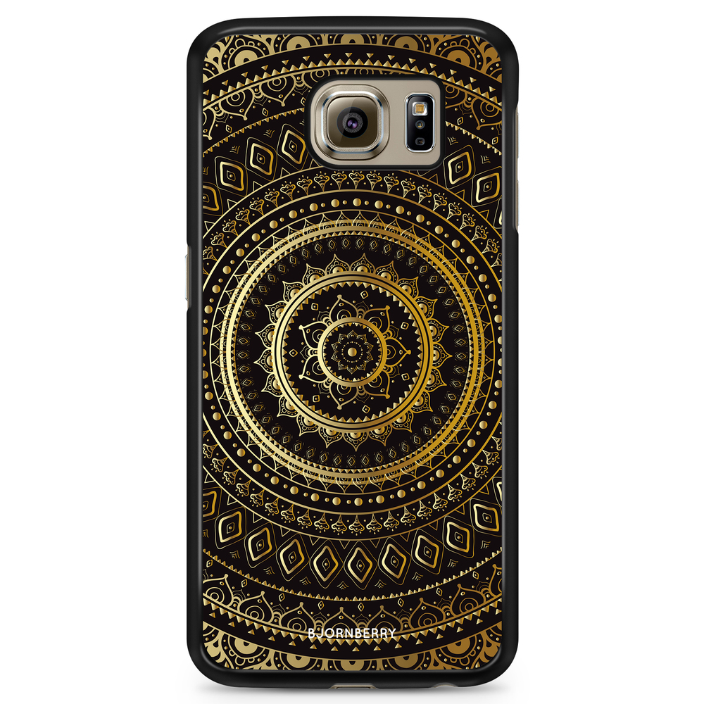 Samsung Galaxy S6 Case - Gold Mandala