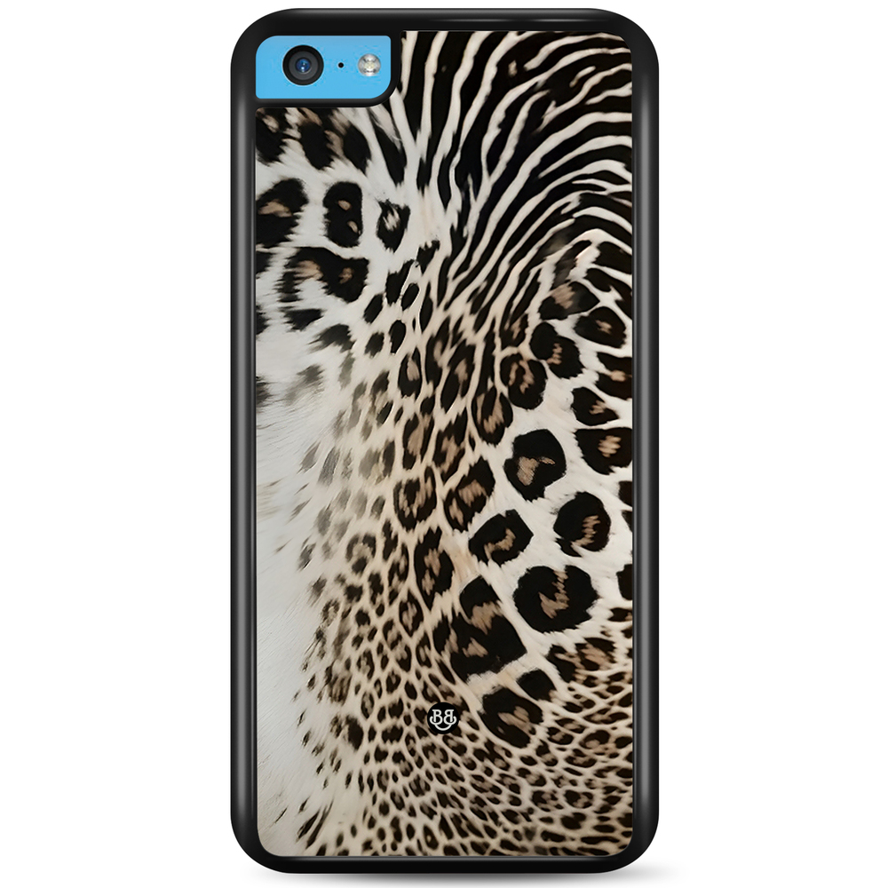 iPhone 5C Case - WILD BLOOM - Leopard Fade