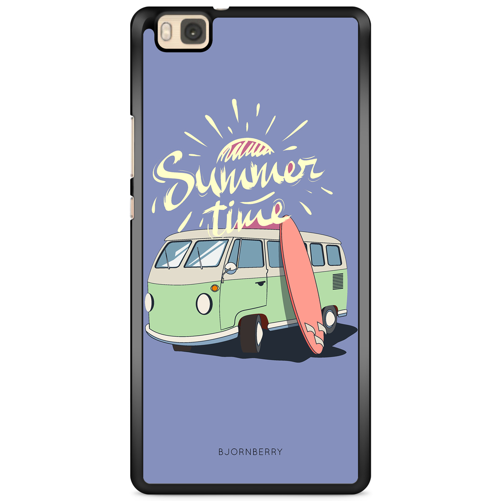 Huawei P8 Lite Case - Summer Van (Blue)