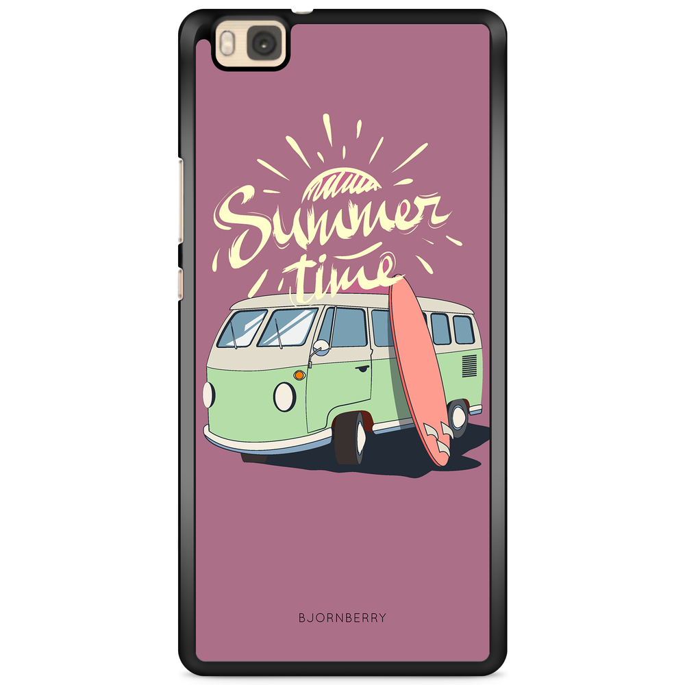 Huawei P8 Lite Case - Summer Van (Pink)