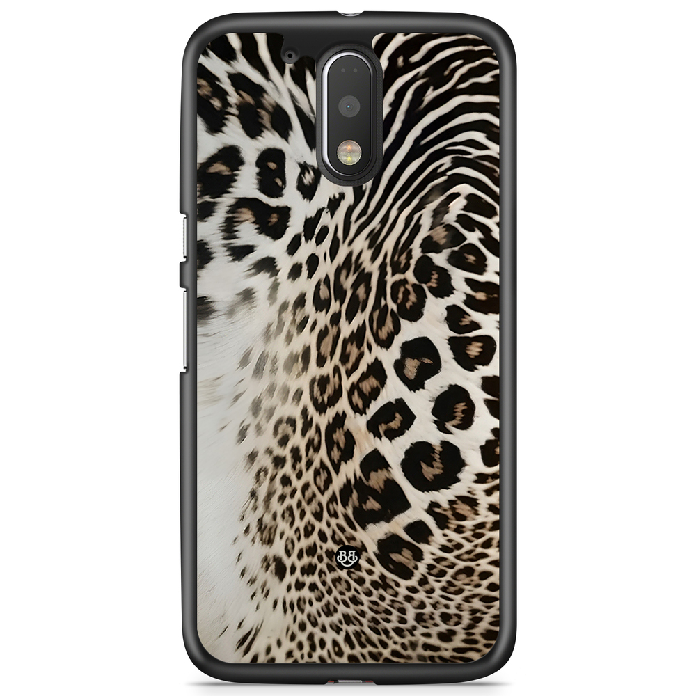 Moto G4/G4 Plus Case - WILD BLOOM - Leopard Fade