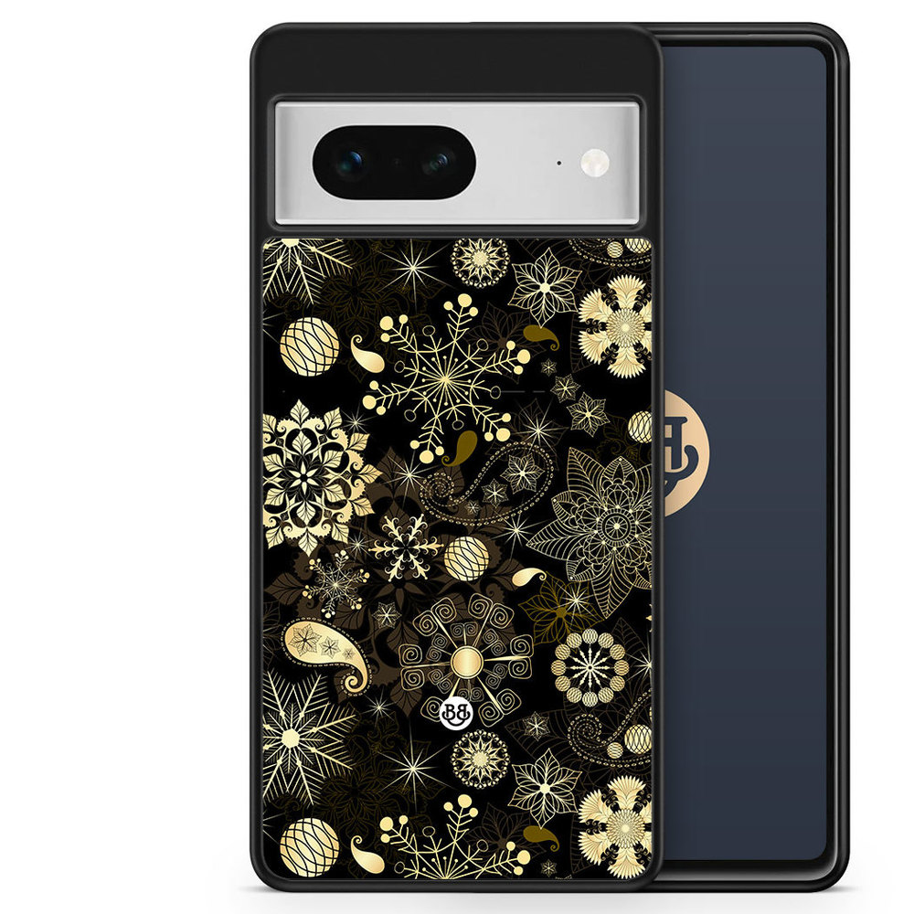 Google Pixel 7 Case - Christmas Glitter