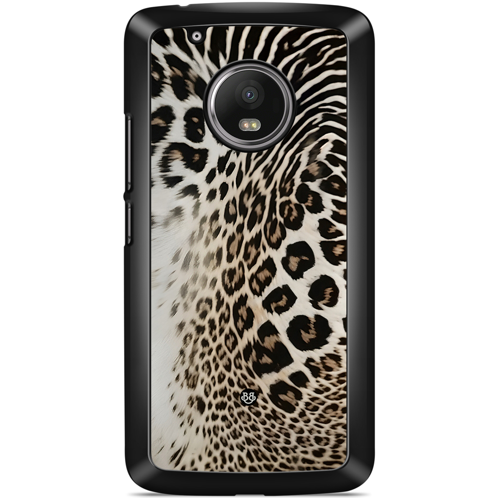 Moto G5 Plus Case - WILD BLOOM - Leopard Fade