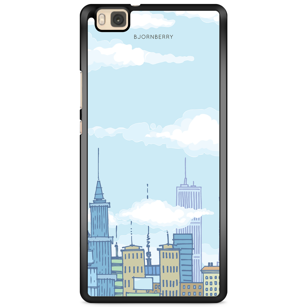 Huawei P8 Lite Case - Cartoon Skyline