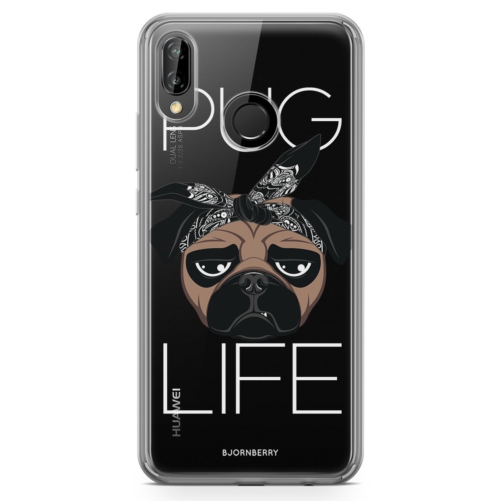 Huawei P20 Lite Fashion Case - Pug Life