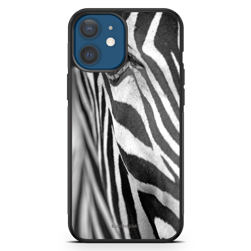 iPhone 12 Mini Case - Zebra Eye