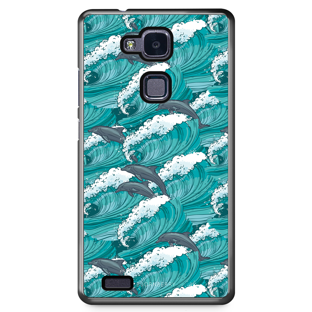Huawei Honor 5X Case - Waves And Dolphins