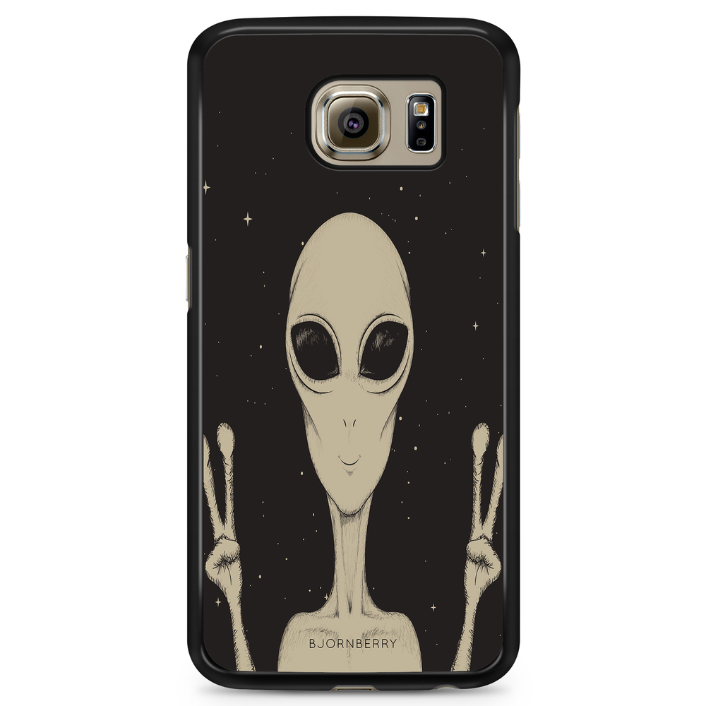 Samsung Galaxy S6 Case - Peace Alien