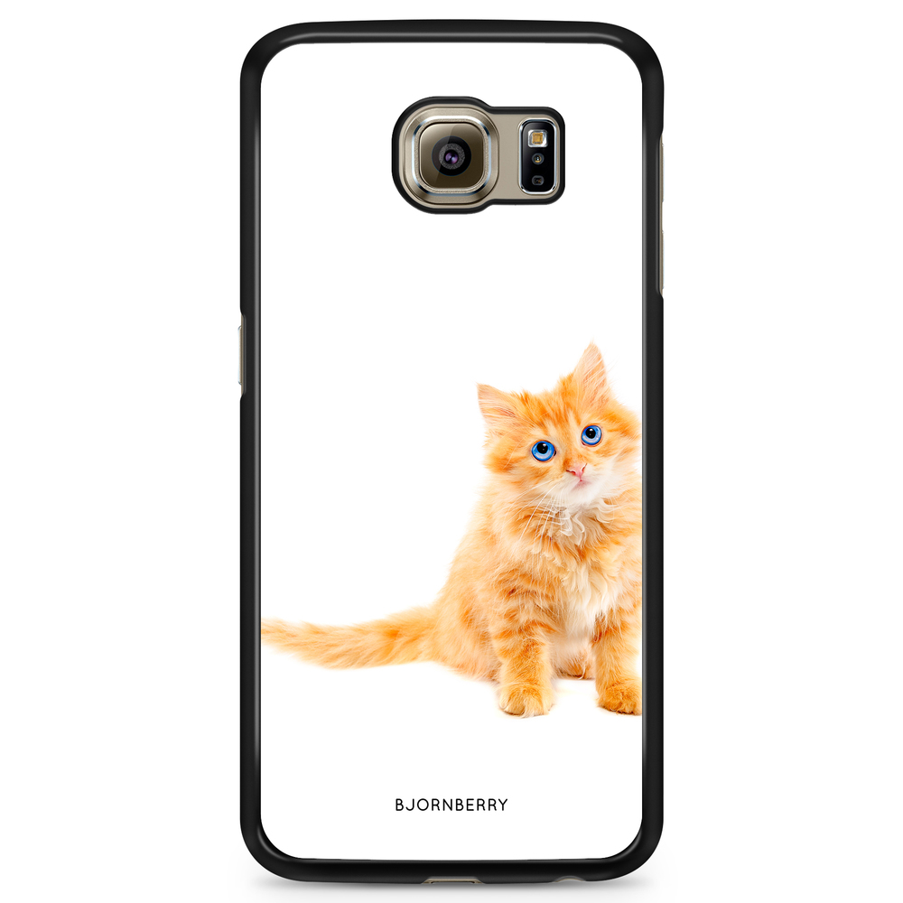 Samsung Galaxy S6 Edge+ Case - Small Brown Cat