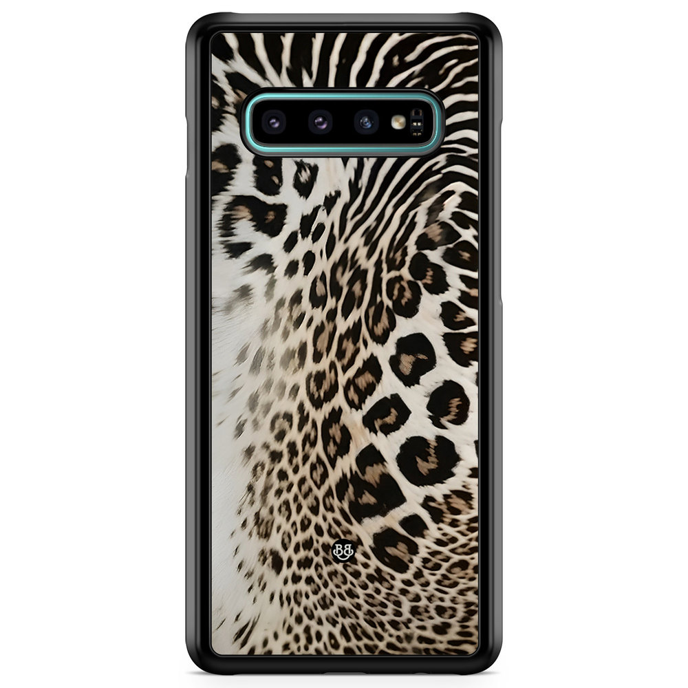 Samsung Galaxy S10 Case - WILD BLOOM - Leopard Fade