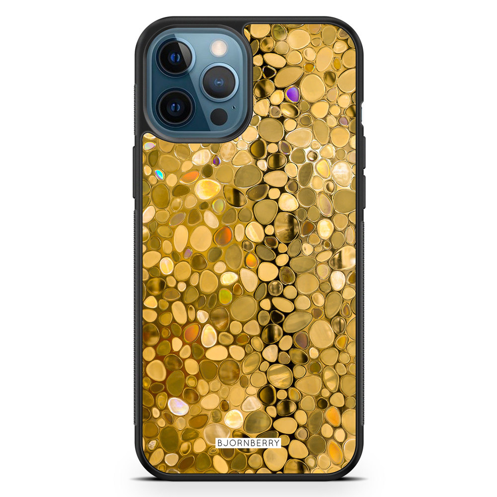 iPhone 12 Pro Case - Stained Glass Gold