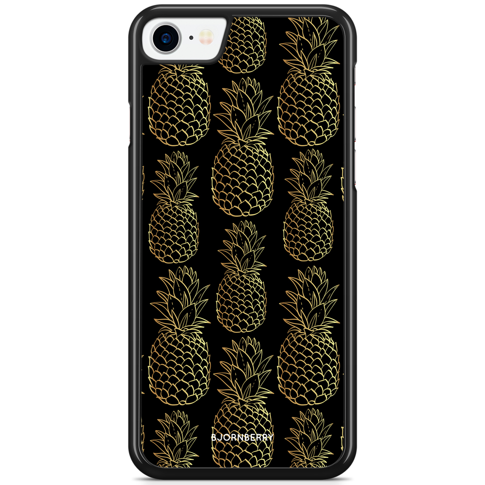 iPhone 8 / iPhone SE (2022/2020) Case - Gold Pineapples