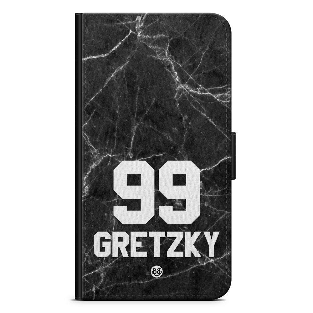 Samsung Galaxy S20 Custom Wallet Case - Black Marmor Number